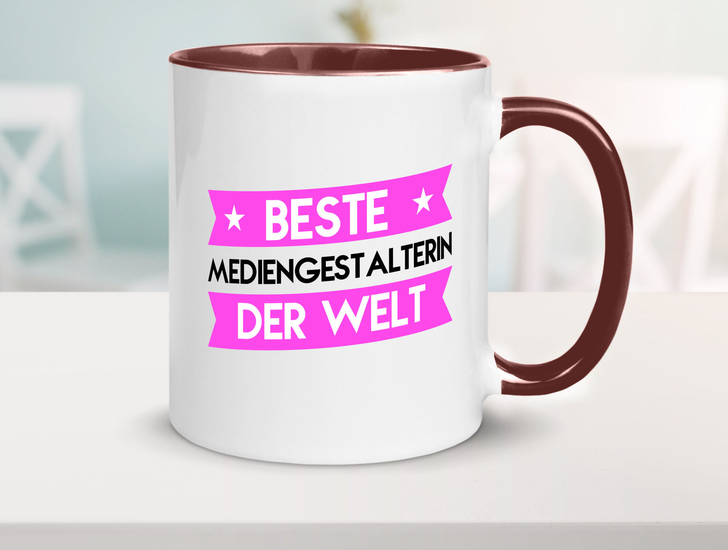 Beste Mediengestalterin | Medien lustiger Spruch Geschenk Humor Geschenkidee