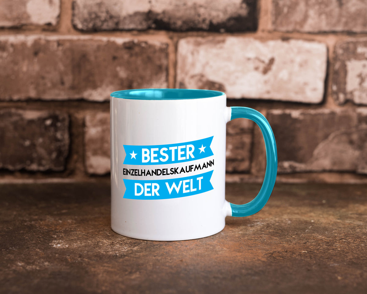 Bester Einzelhandelskaufmann | Einzelhandel Geschenk Humor Geschenkidee Tasse