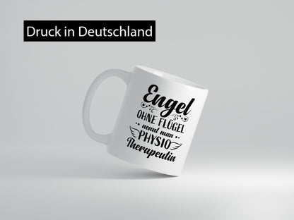 Engel ohne Flügel nennt man Physio Therapeutin | Therapie lustiger Spruch