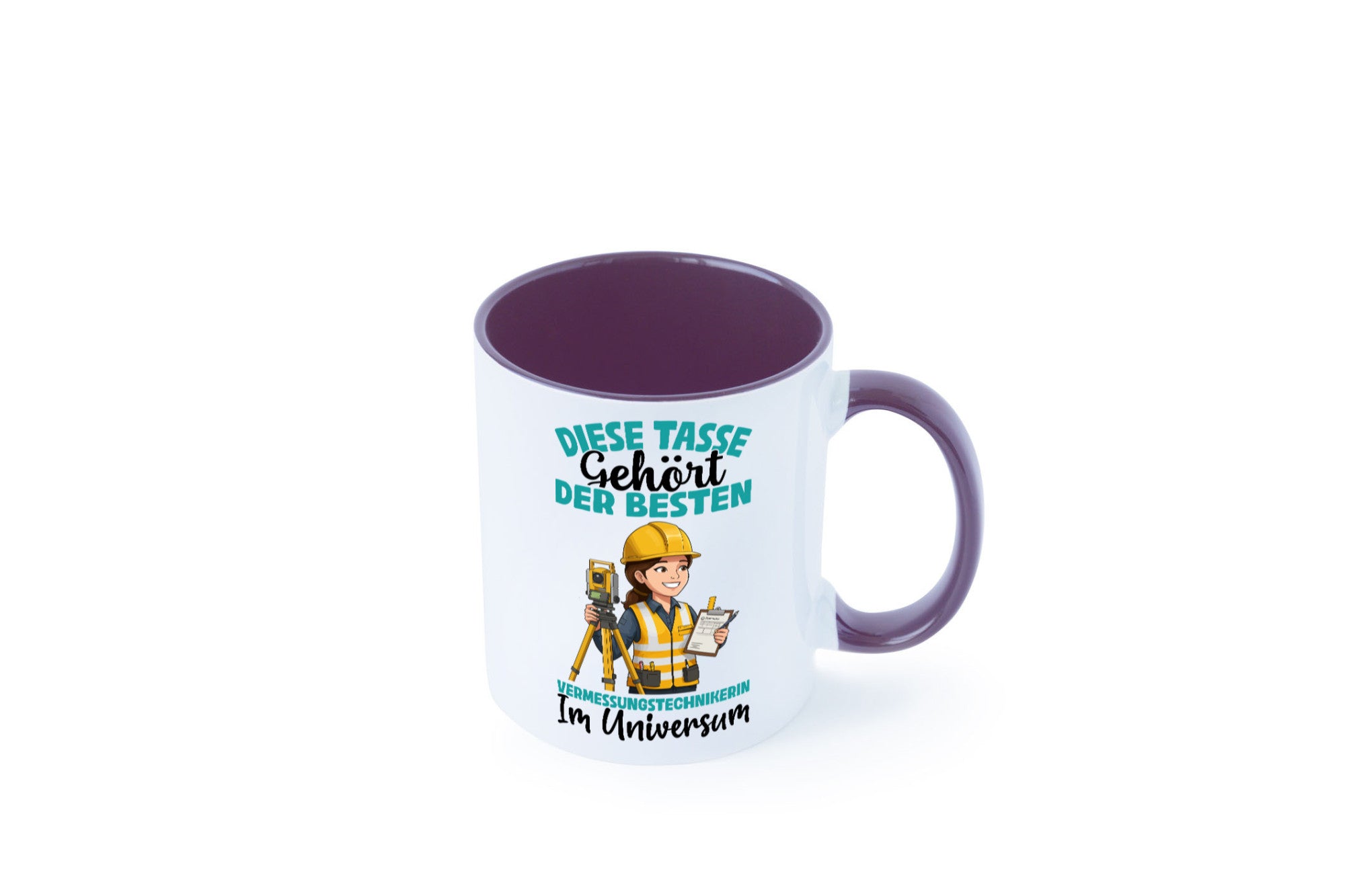 Im Universum: Vermessungstechnikerin | Techniker lustiger Spruch Geschenk Humor