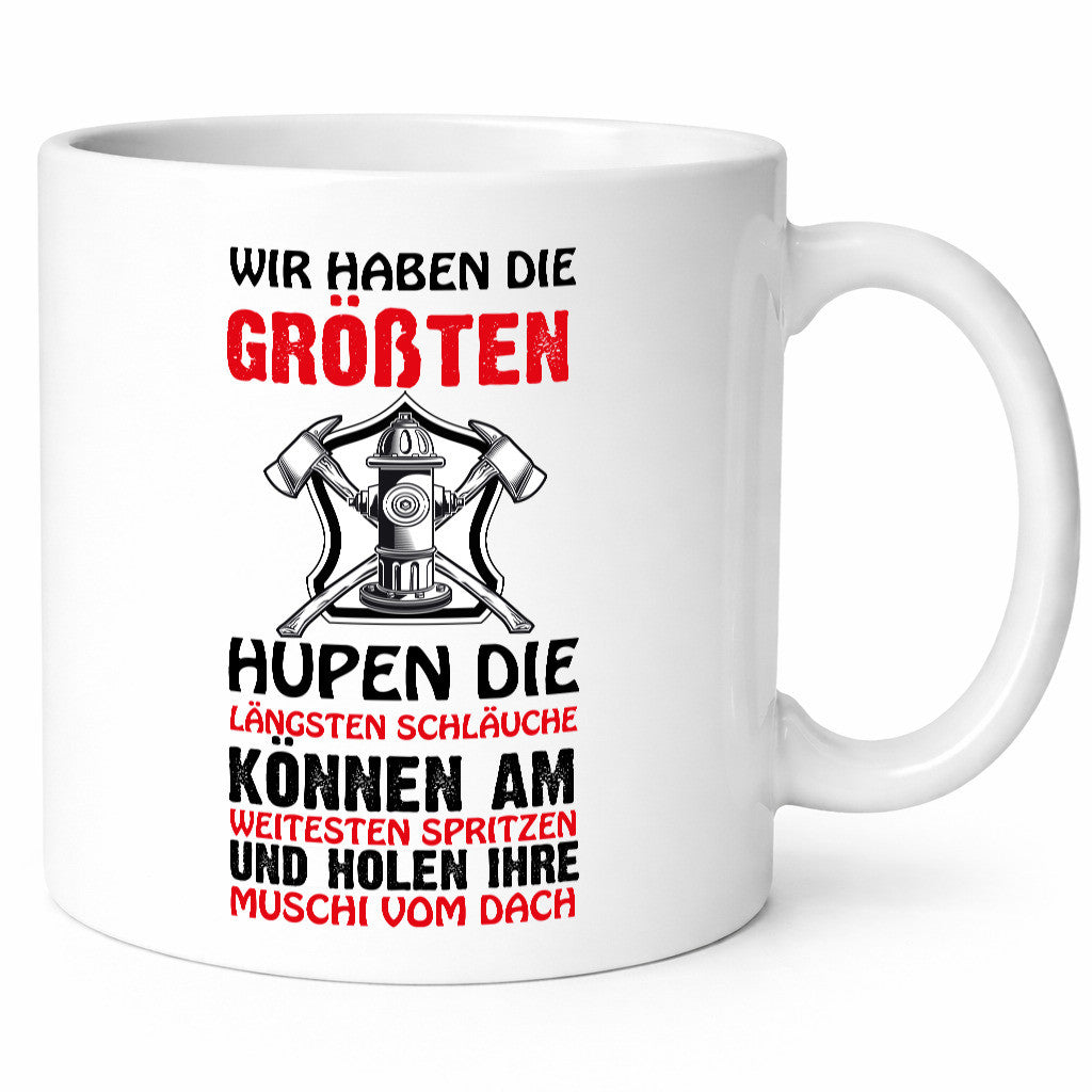 Feuerwehr hat den Größten Humor Geschenkidee Tasse