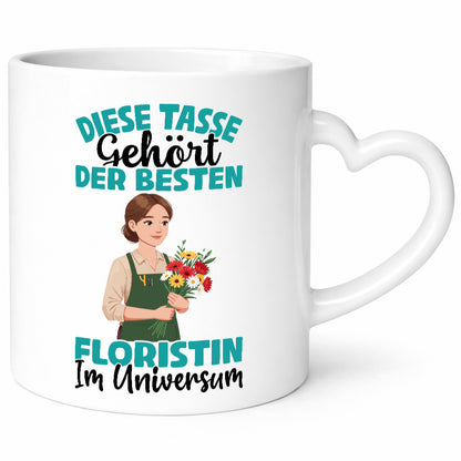 Im Universum: Floristin | Blumen Verkäuferin lustig Humor Geschenkidee Geschenk