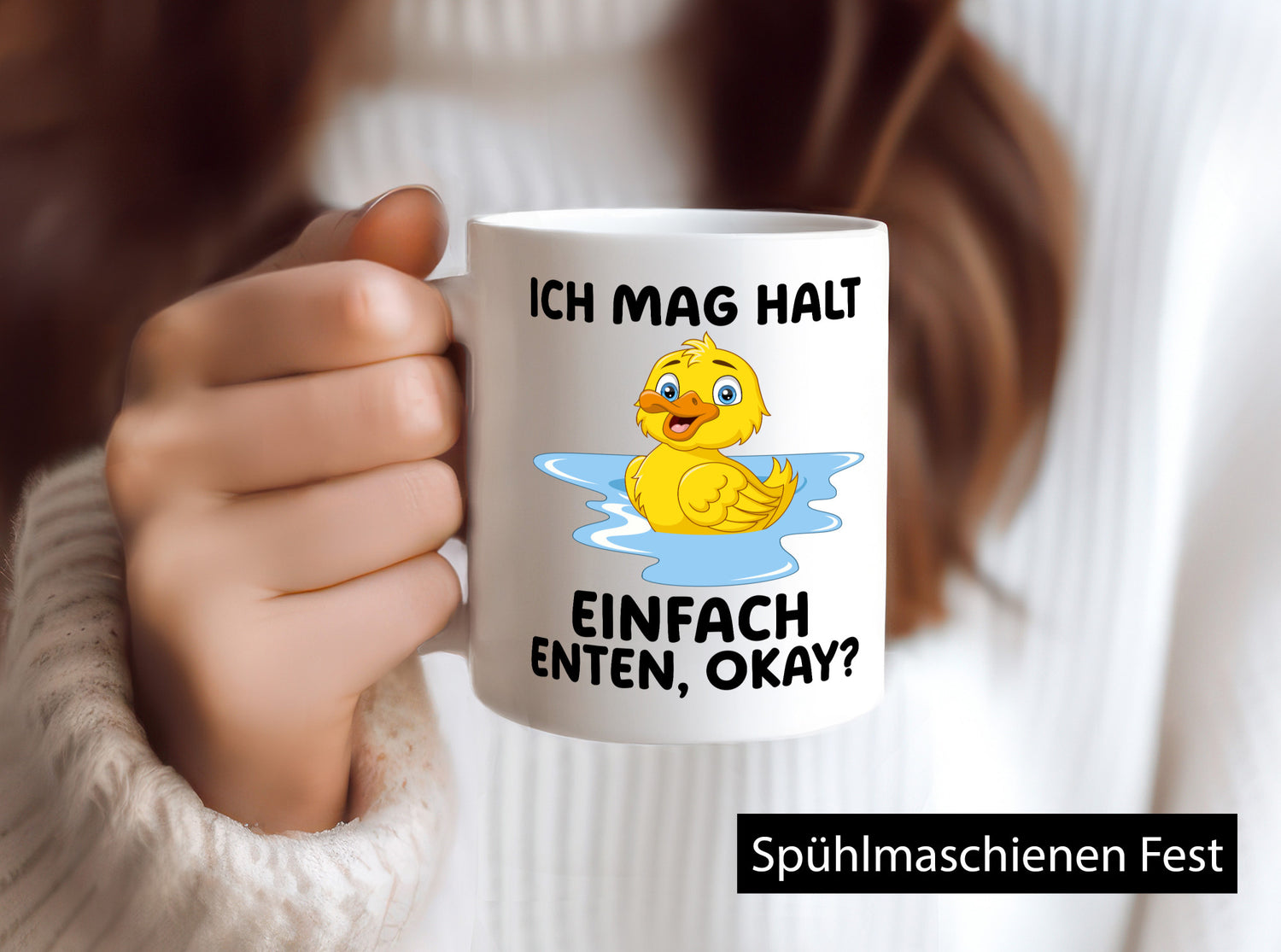 Ich mag halt einfach Enten okay | Entenliebhaber lustiger Spruch Geschenk Humor