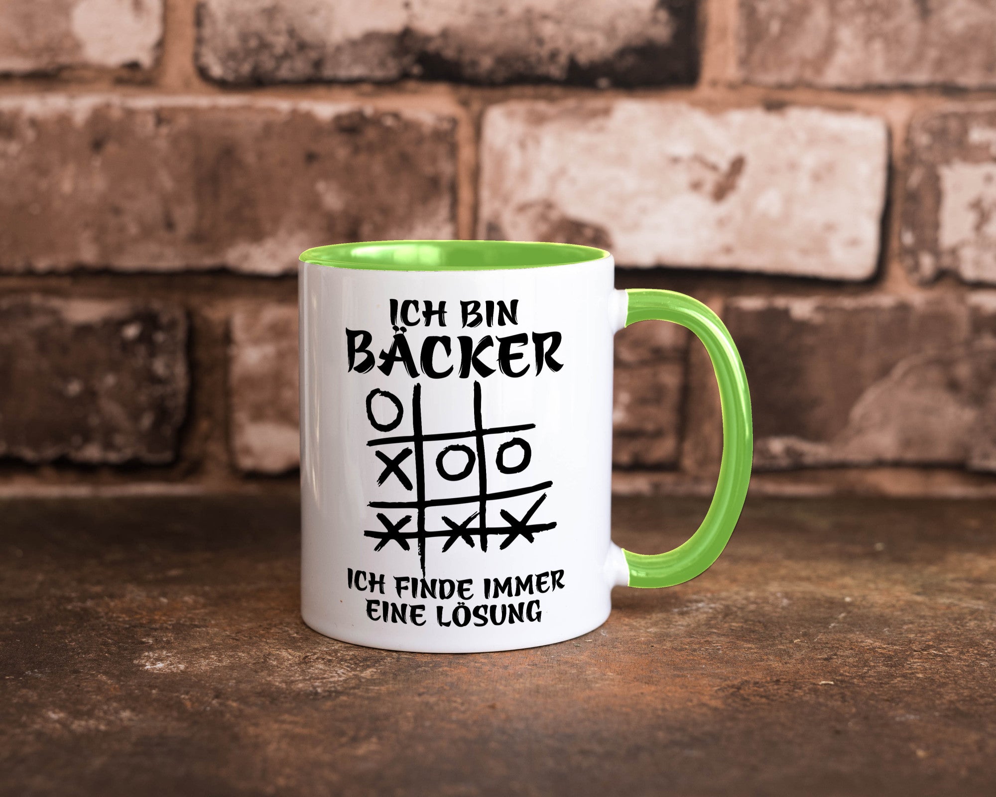 Ich bin Bäcker finde immer eine Lösung | Meister lustig Humor Geschenkidee