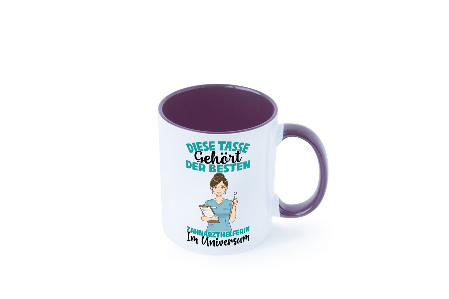 Im Universum: Zahnarzthelferin | Zahnmedizin Humor Geschenkidee Tasse