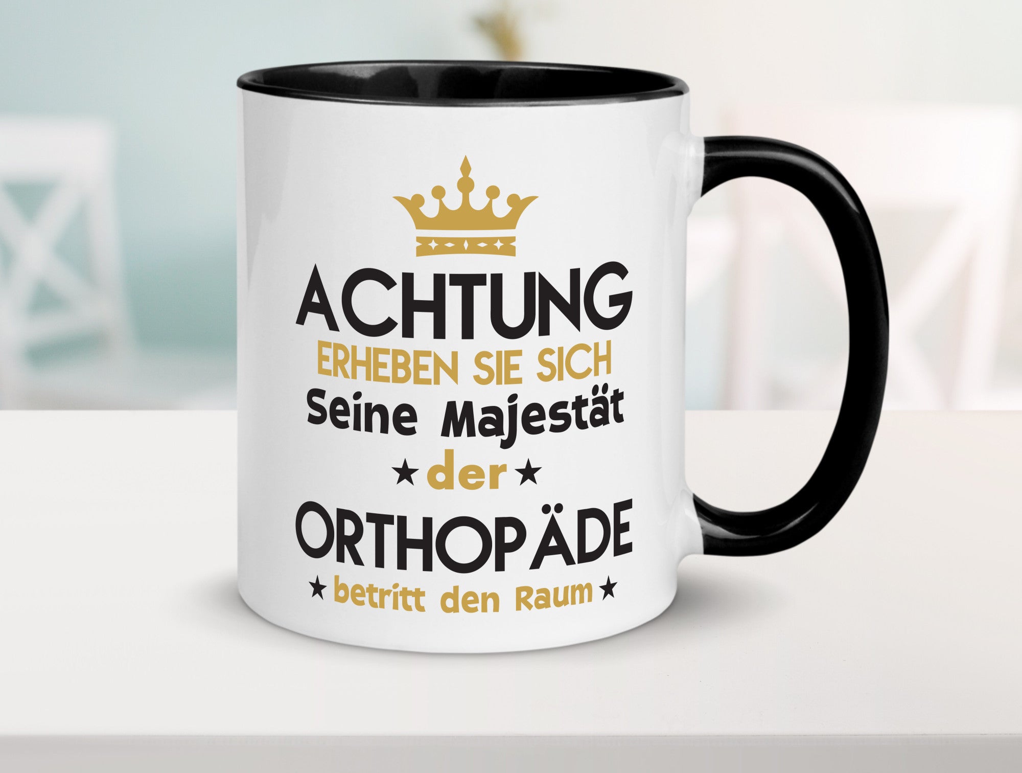 Seine Majestät Orthopäde | Orthopädie lustiger Spruch Geschenk Humor