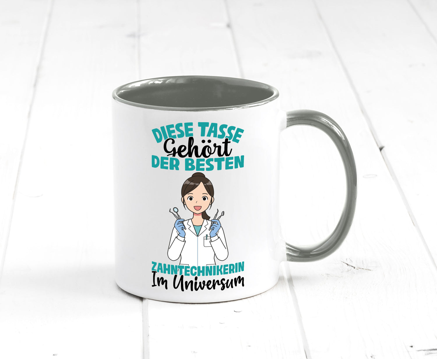 Im Universum: Zahntechnikerin | Zahnmedizin Humor Geschenkidee Tasse