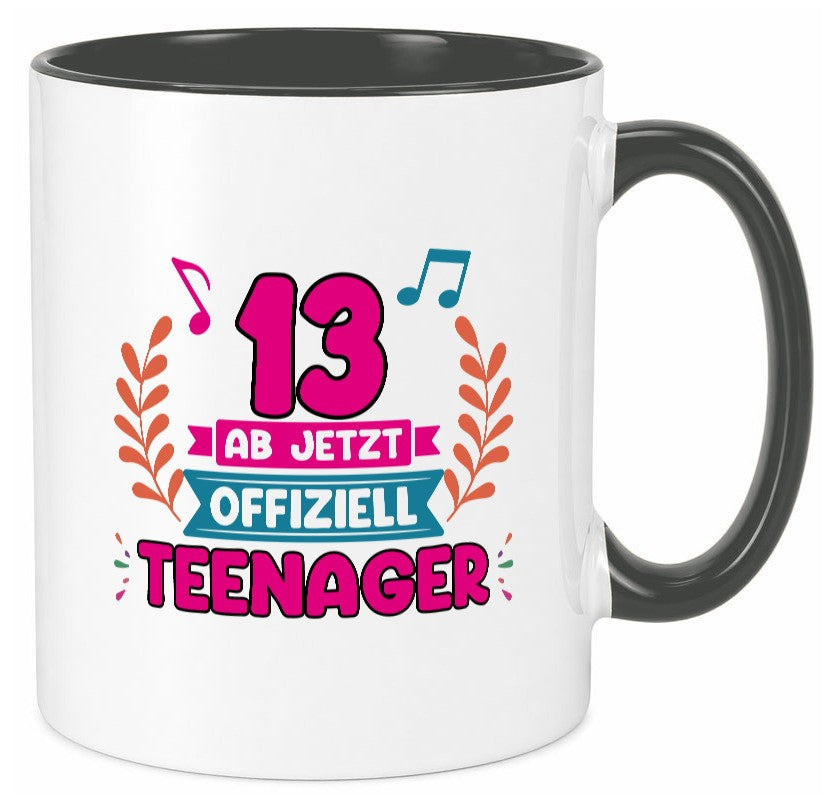 13. Geburtstag | Mädchen Tasse Teenager Spruch vl10 Geschenkidee Humor