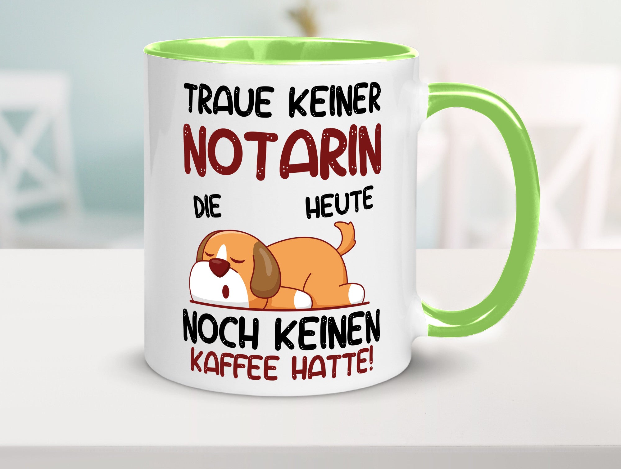 Traue keiner Notarin | Juristin Geschenk Humor Geschenkidee lustiger Spruch