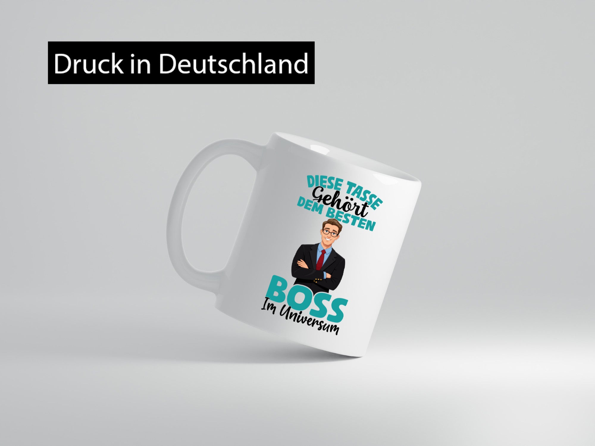 Im Universum: Boss | Führungskraft Vorgesetzter lustiger Spruch Geschenk Humor