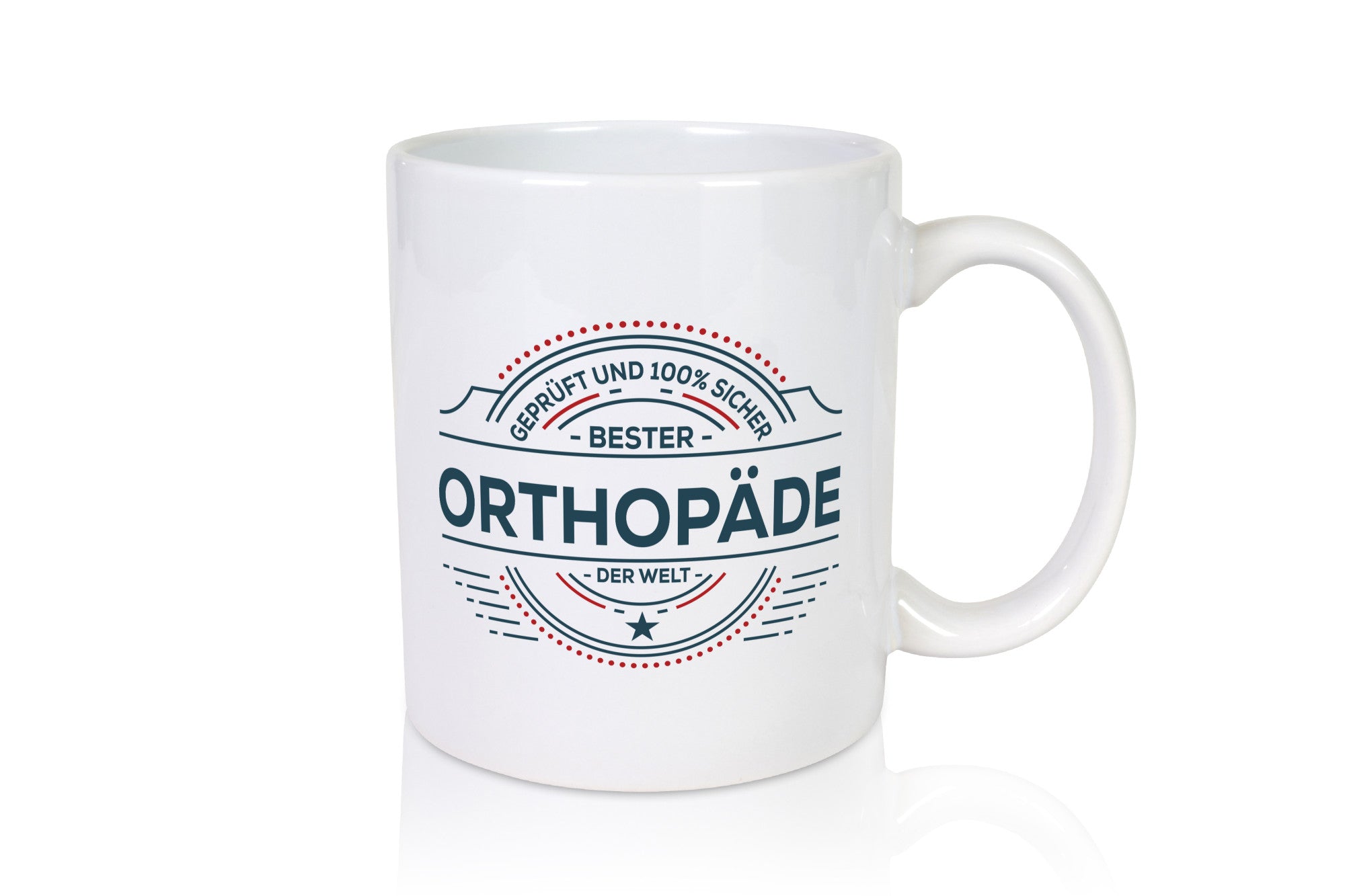 Geprüft und sicher: Orthopäde | Orthopädie lustiger Spruch Geschenk Humor