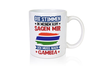 Gambia | Urlaub Stimmen in meinem Kopf Traumland lustig Humor Geschenkidee