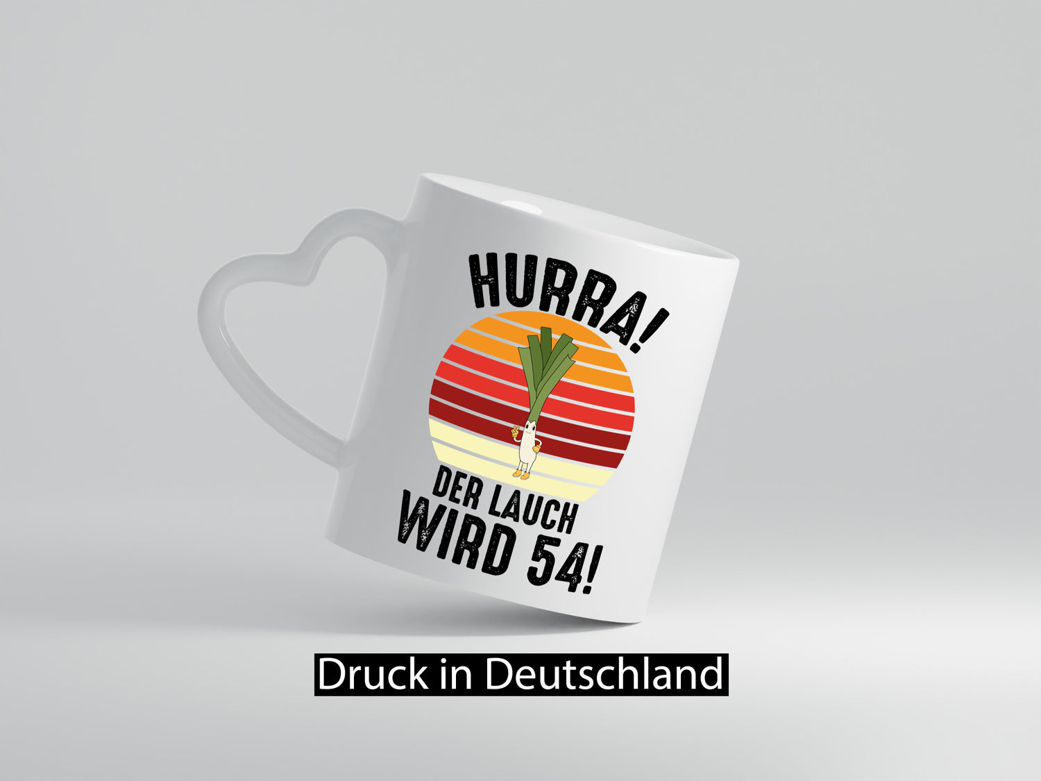 Hurra der lauch wird 54 | 54. Geburtstag Ehrentag lustiger Spruch Geschenk