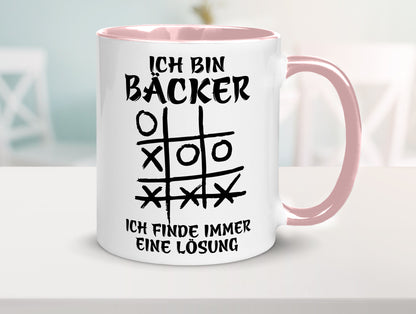 Ich bin Bäcker finde immer eine Lösung | Meister lustig Humor Geschenkidee