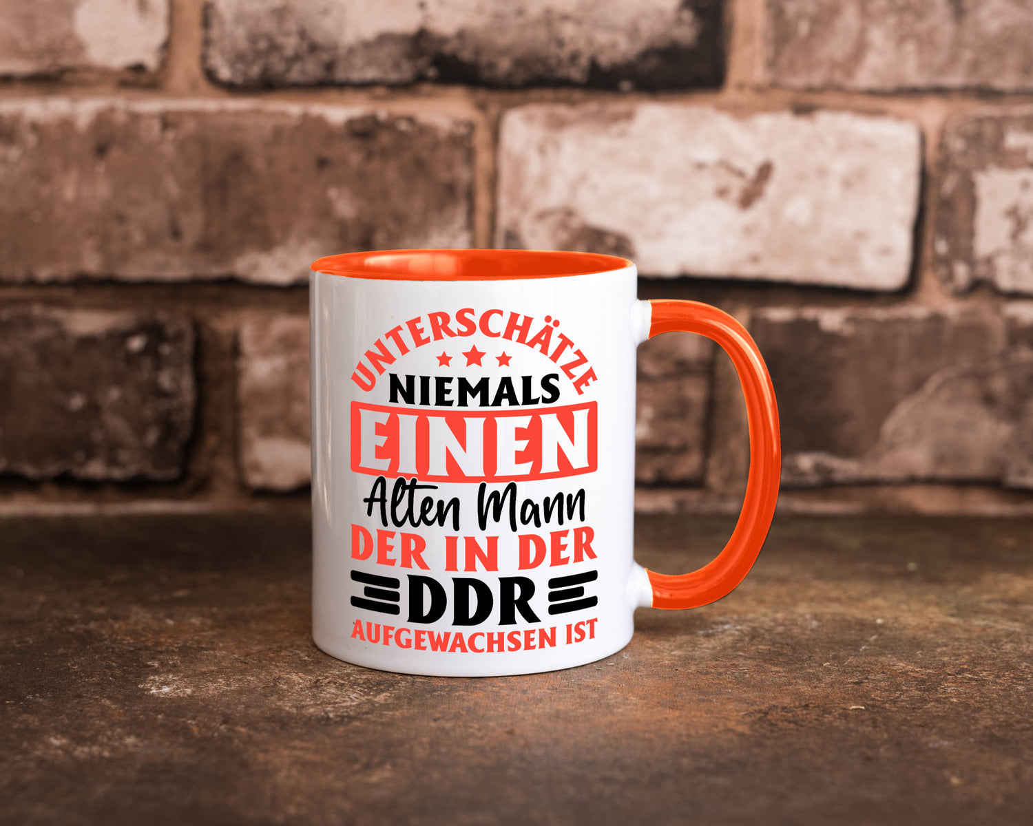 DDR Männer | Ostdeutschland Opa Ossi Vatertag vl9 lustiger Spruch Geschenk