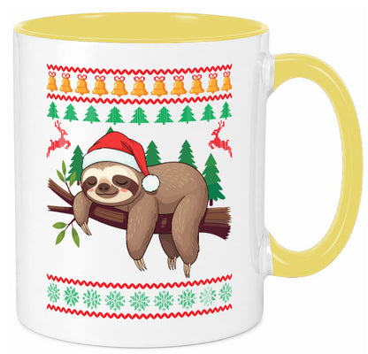 Ugly Christmas | Faultier Weihnachtsfaultier v2 lustig Tierliebhaber Humor