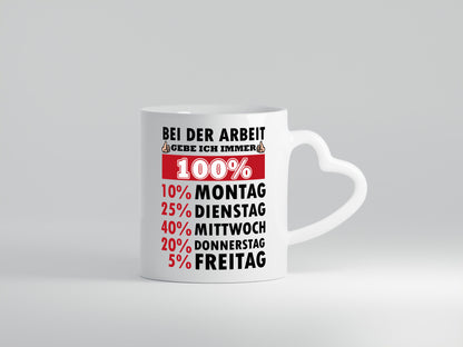 Ich gebe immer alles Geschenk Humor Geschenkidee lustiger Spruch Tasse