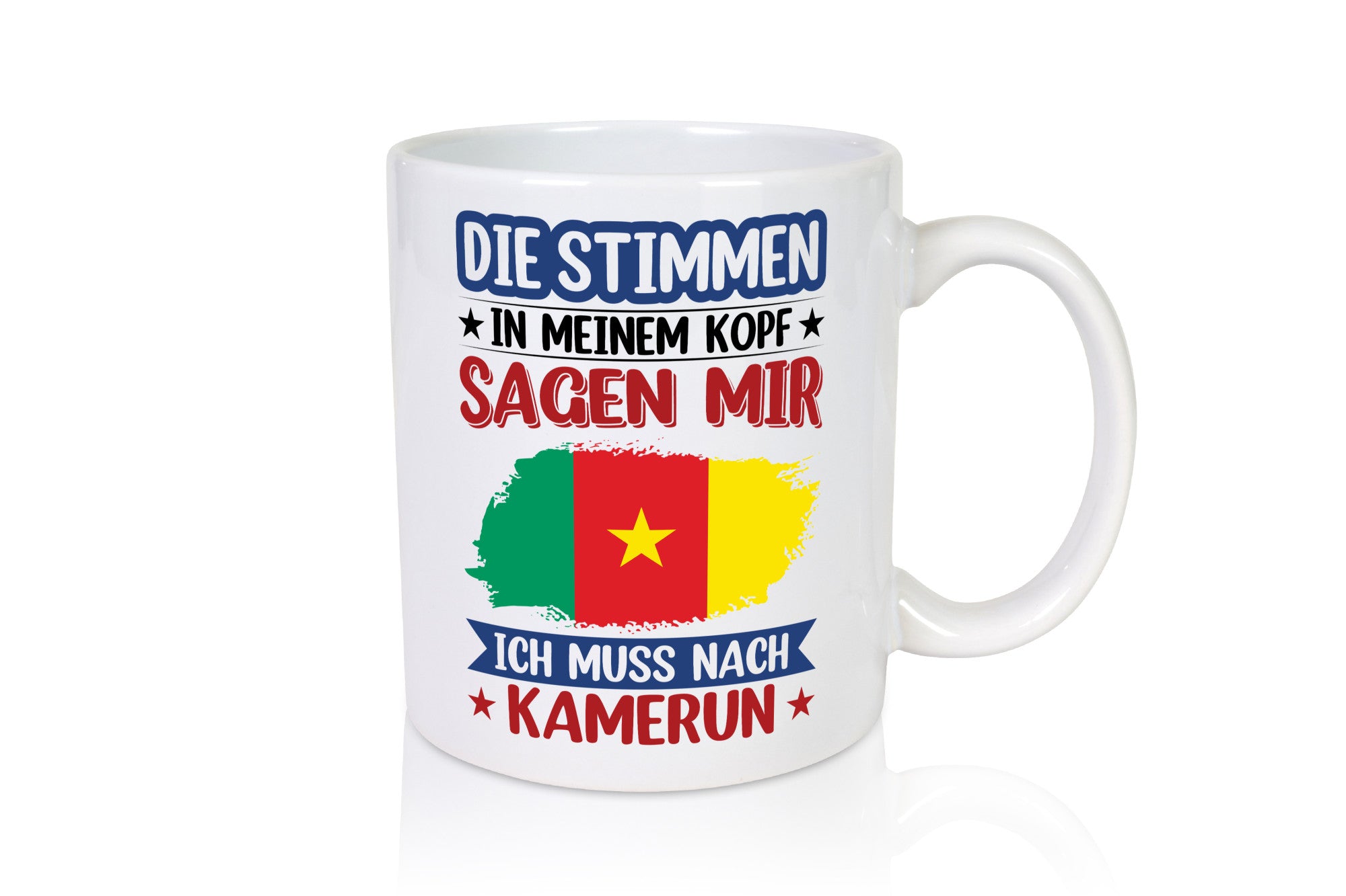 Kamerun | Urlaub Stimmen in meinem Kopf Traumland Geschenk Humor Geschenkidee