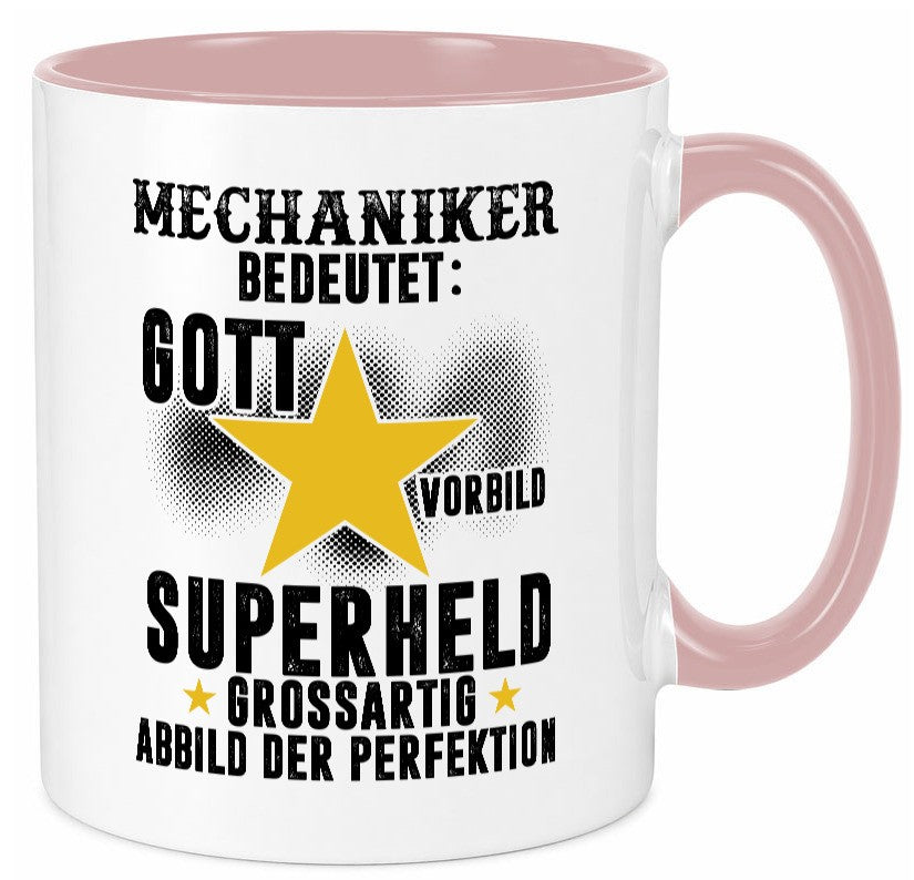 Bedeutung von Mechaniker | KFZ Werkstatt Geschenk Humor Geschenkidee lustiger Tasse