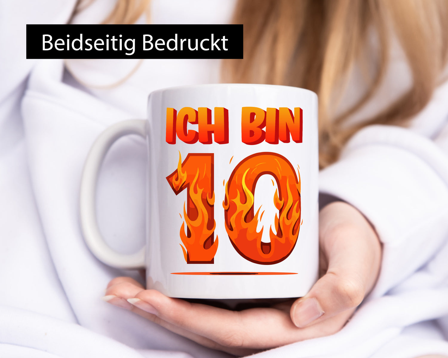 10. Geburtstag | 10 Jahre Drache lustiger Spruch Geschenk Geschenkidee Tasse