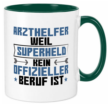 Superheld Arzthelfer | Fachangestellter Medizin Geschenk Humor Geschenkidee