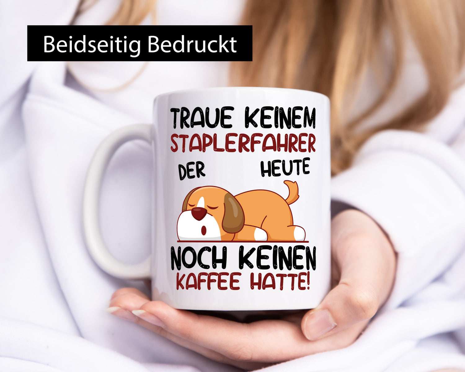 Traue keinem Staplerfahrer | Gabelstapler Fahrer Geschenk Humor Geschenkidee