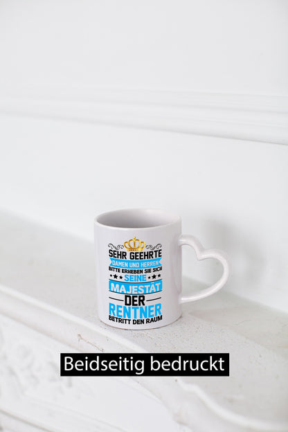 Retired person enters the room | Retirement Pension funny saying gift anniversary