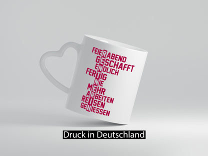 Rentner | Ruhestand Mutter Tante Oma Humor Familie Geschenkidee Tasse