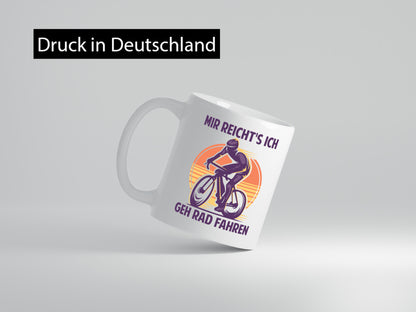 Mir reichts ich geh Rad Fahren | Fahrrad Geschenk Humor Geschenkidee lustiger