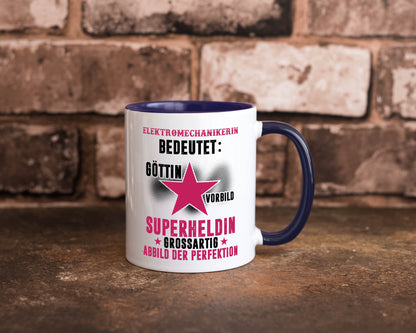 Bedeutung von Elektromechanikerin | Mechanikerin lustiger Spruch Geschenk Humor