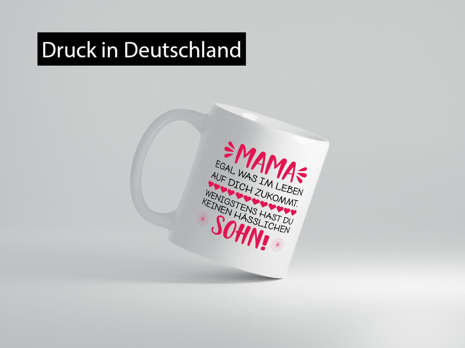 Mama Sohn | Spruch Tasse lustiger Muttertag lustig Familie Geschenkidee Geschenk
