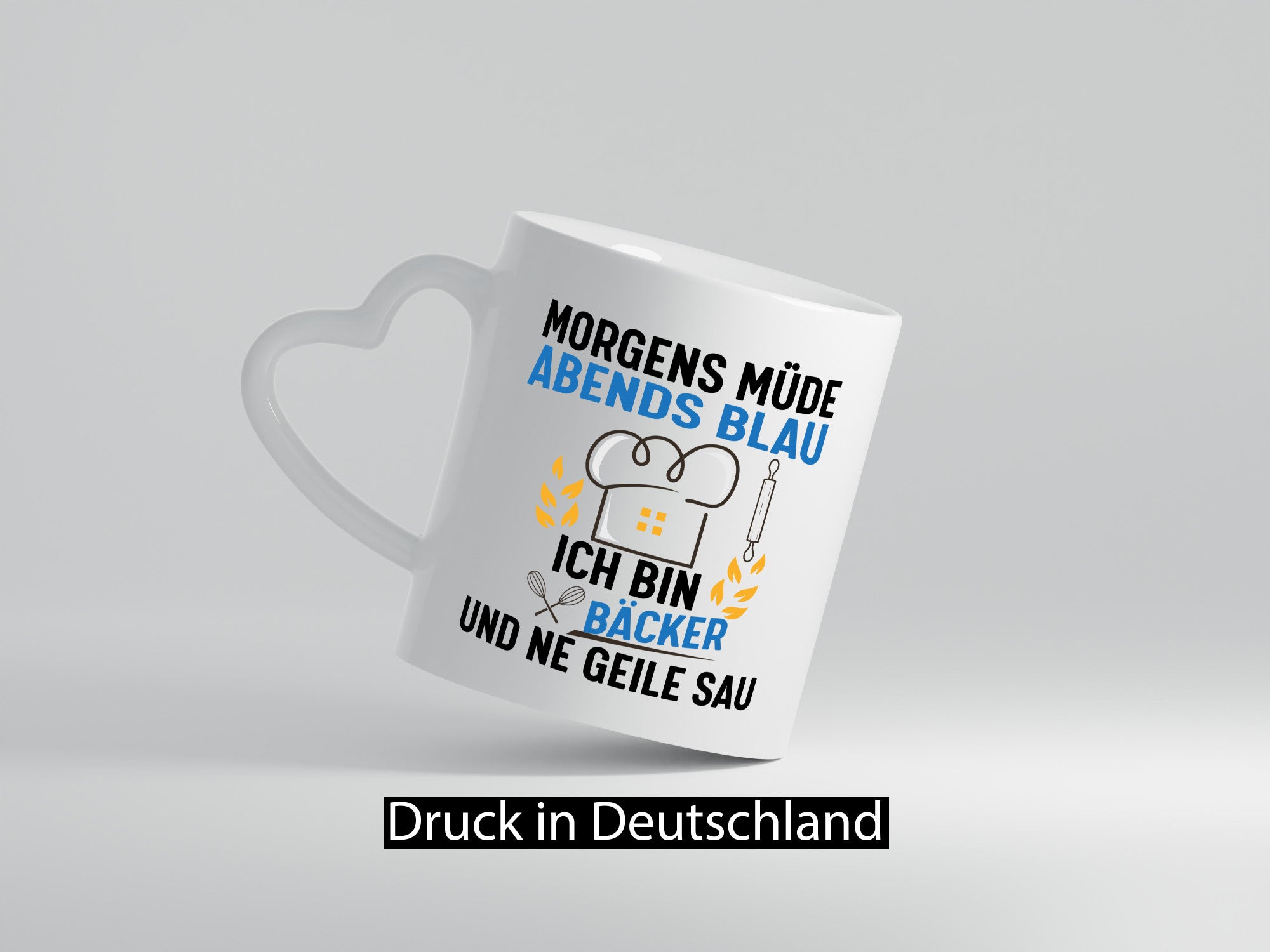 Morgens müde, abends blau – ich bin Bäcker und &