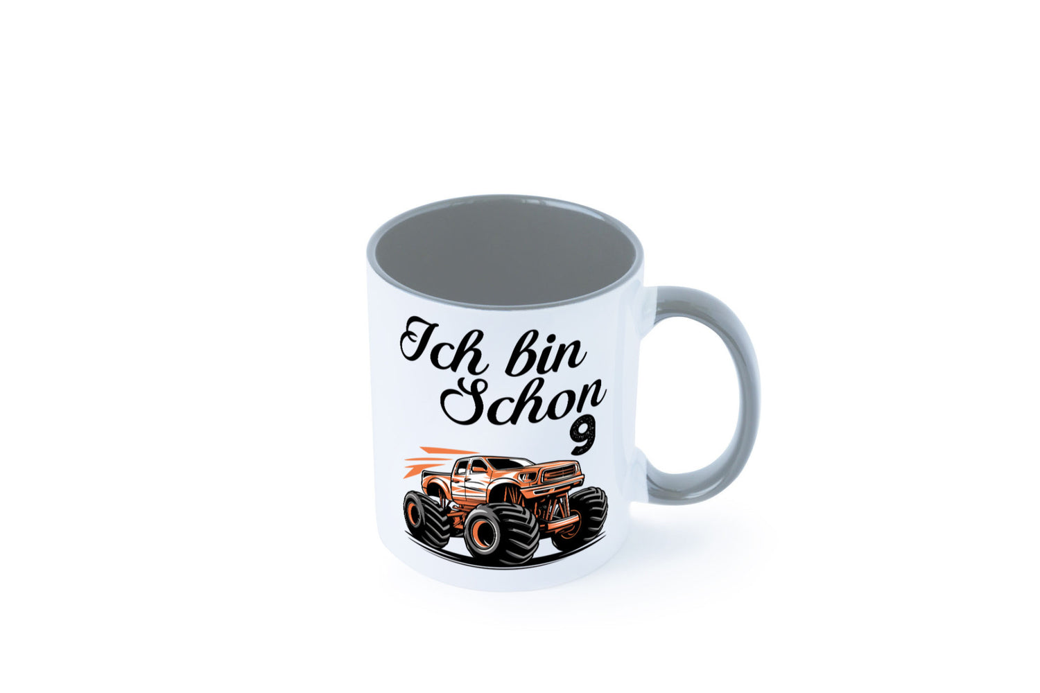 9. Geburtstag | Monster truck 9 Jahre lustiger Spruch Geschenk Geschenkidee