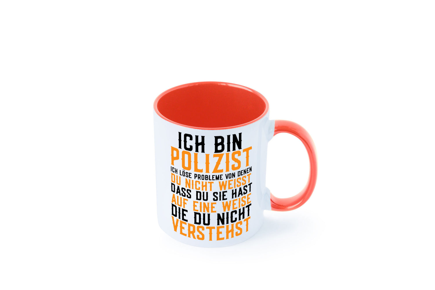 Ich bin Polizist | Polizei Beruf Job lustiger Spruch Geschenk Arbeit Kollegen