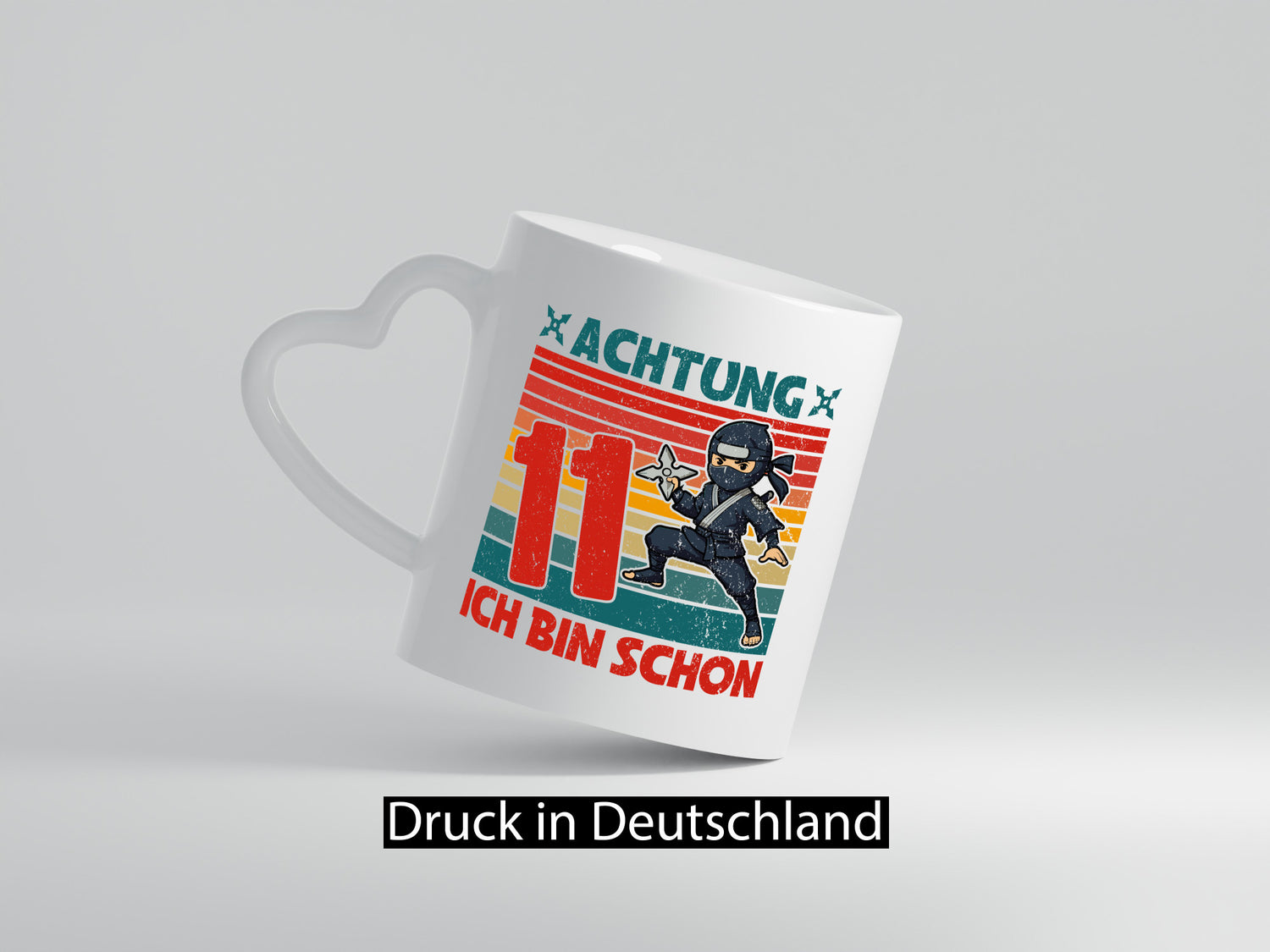 11. Geburtstag | 11 Jahre Ninja Kindergeburtstag lustiger Spruch Geschenk