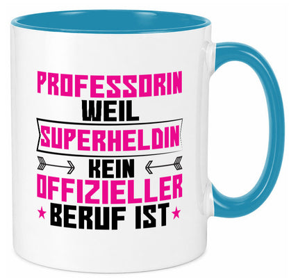 Superheldin Professorin | Uni Universität Geschenk Humor Geschenkidee lustiger