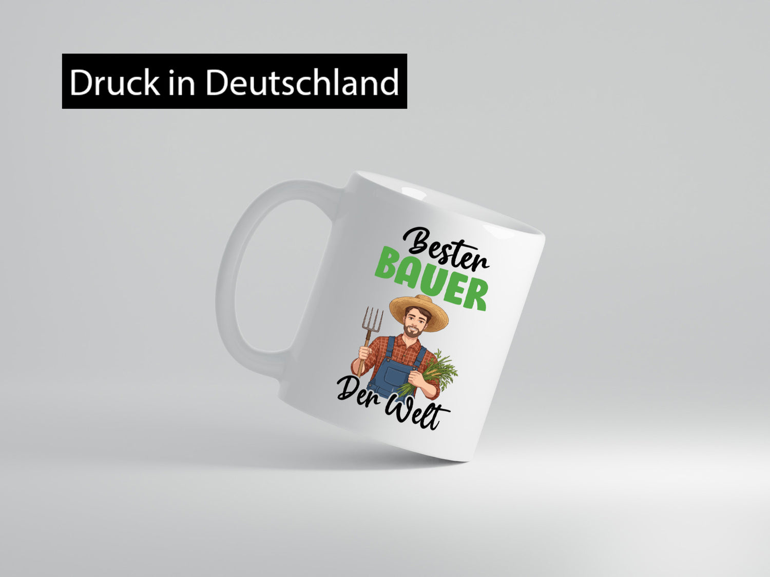Bester Bauer | Bauernhof Landwirtschaft v2 Geschenkidee Humor Tasse