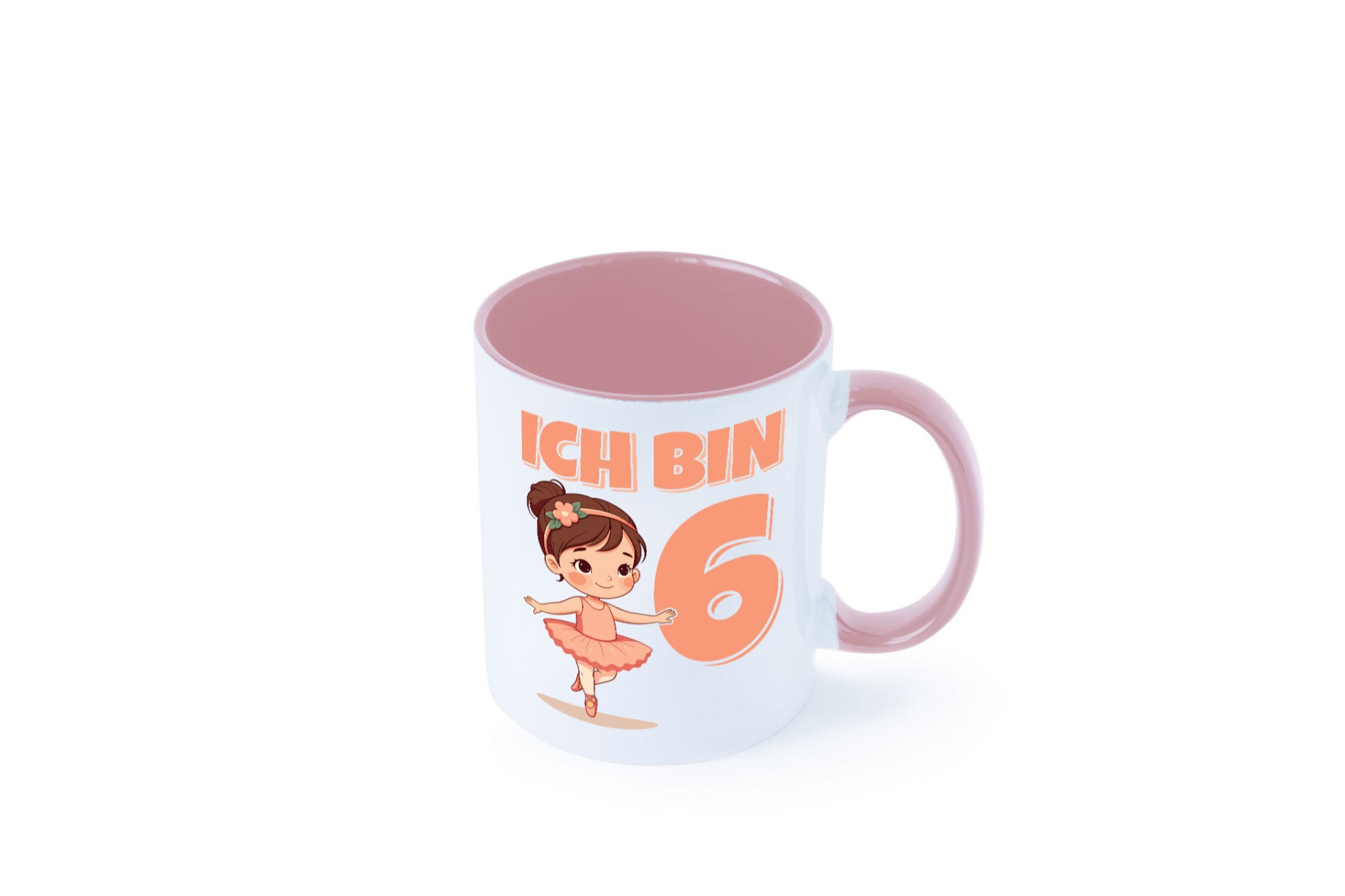 6 Geburtstag | Jahre Ballerina Mädchen Ballet lustig Geschenkidee Geschenk Tasse