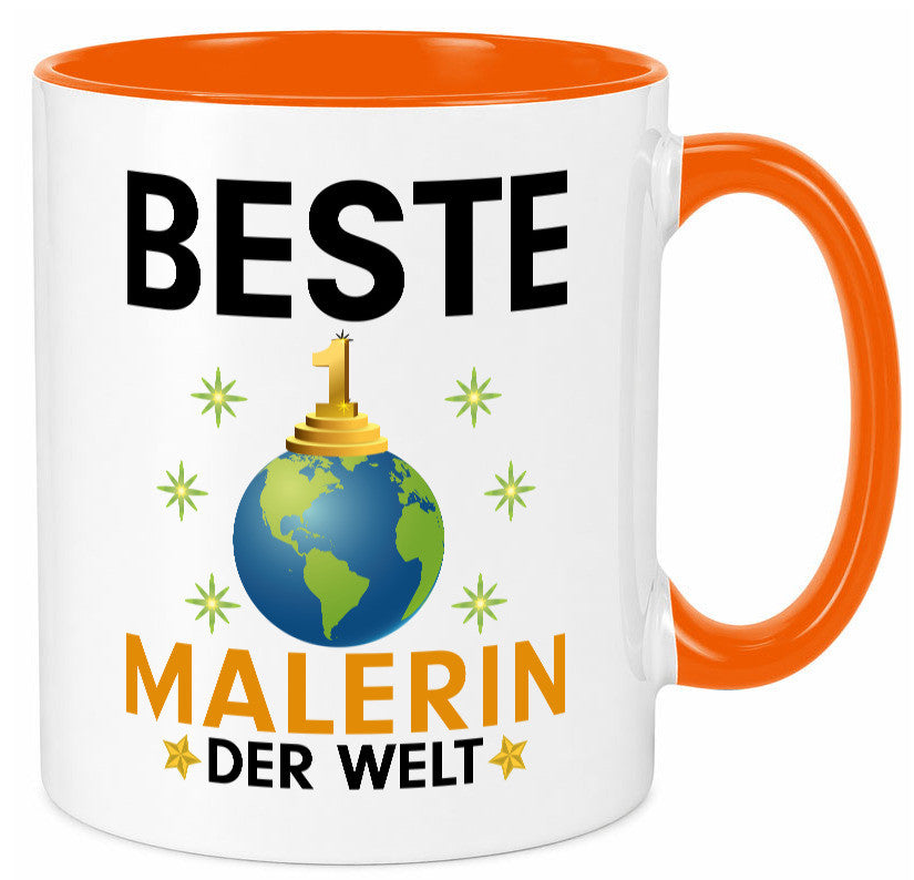 Welt Bester Malerin | Malerinnen Geschenk Humor Geschenkidee lustiger Spruch