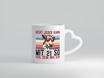 Mit 21 so gut aussehen | 21. Geburtstag Landwirt Bauer v2 Humor Geschenkidee