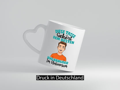 Im Universum: Halb Bruder | Stiefvater Stiefmutter Geschenkidee Familie Humor