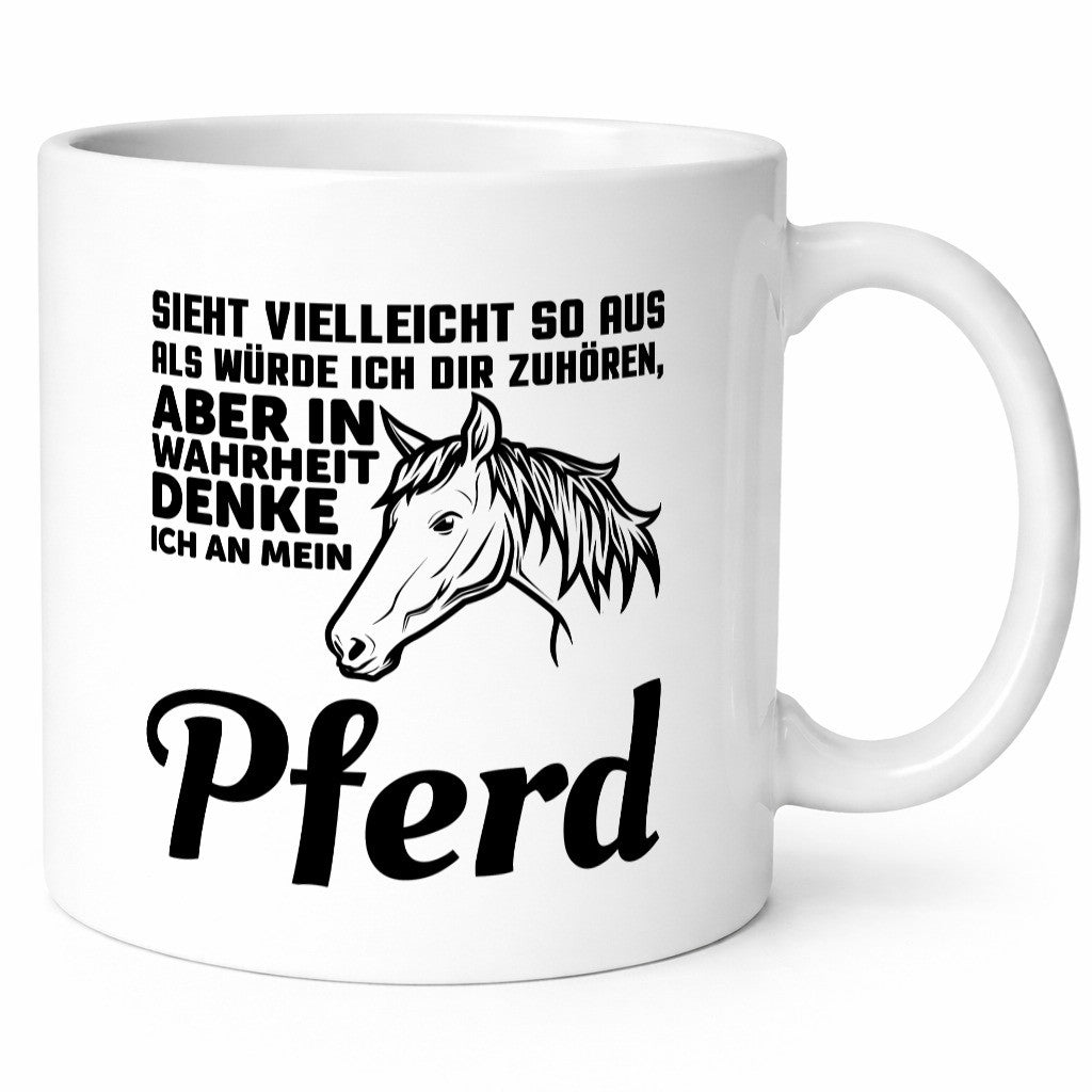 Pferde Spruch | Reiterin Tasse Pferdesport Reiten Humor Geschenkidee