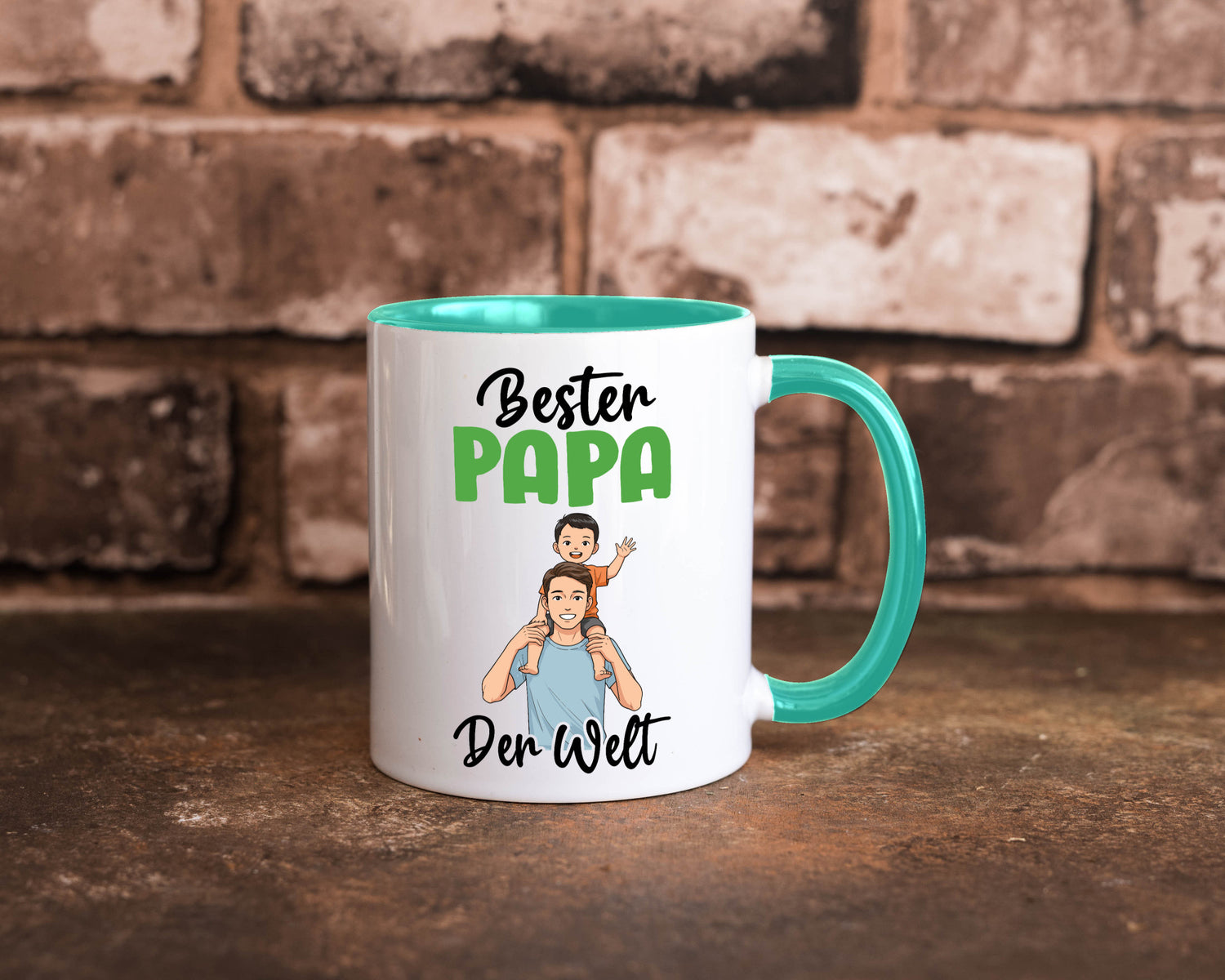 Bester Papa | Vatertag Daddy Familie lustiger Spruch Geschenk Geschenkidee Tasse