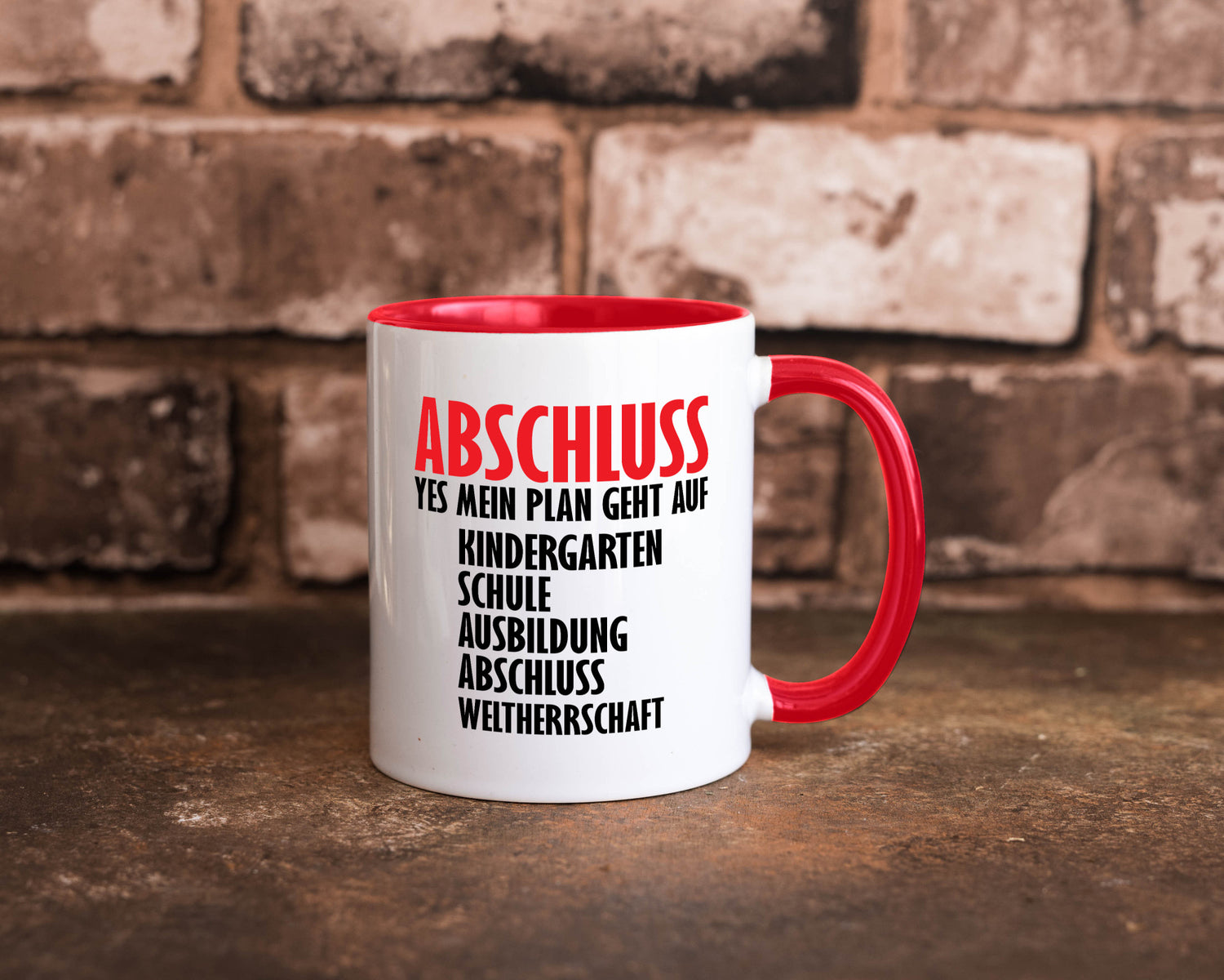 Abschluss Bachelor Geschenkidee Humor Tasse