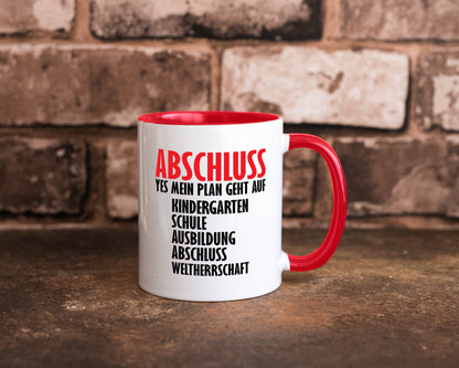 Abschluss Bachelor Geschenkidee Humor Tasse