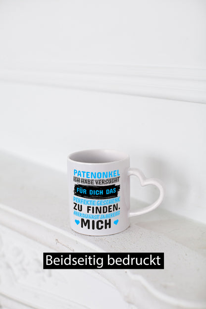 Patenonkel Tasse | lustiger Spruch Pate Onkel Geschenkidee Humor