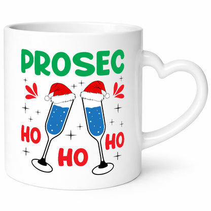 Prosec ho | Weihnachten Christmas lustig Humor Geschenkidee Geschenk Tasse
