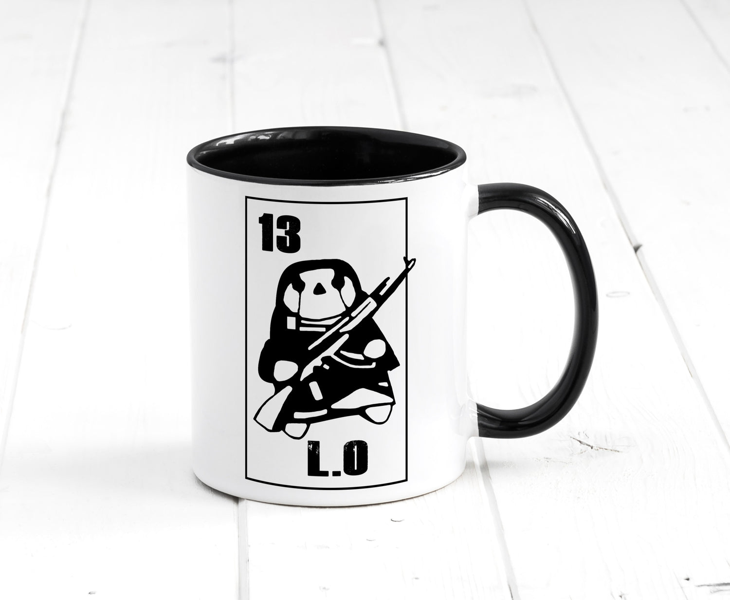 13 L.O lustiger Spruch Geschenk Humor Geschenkidee Tasse