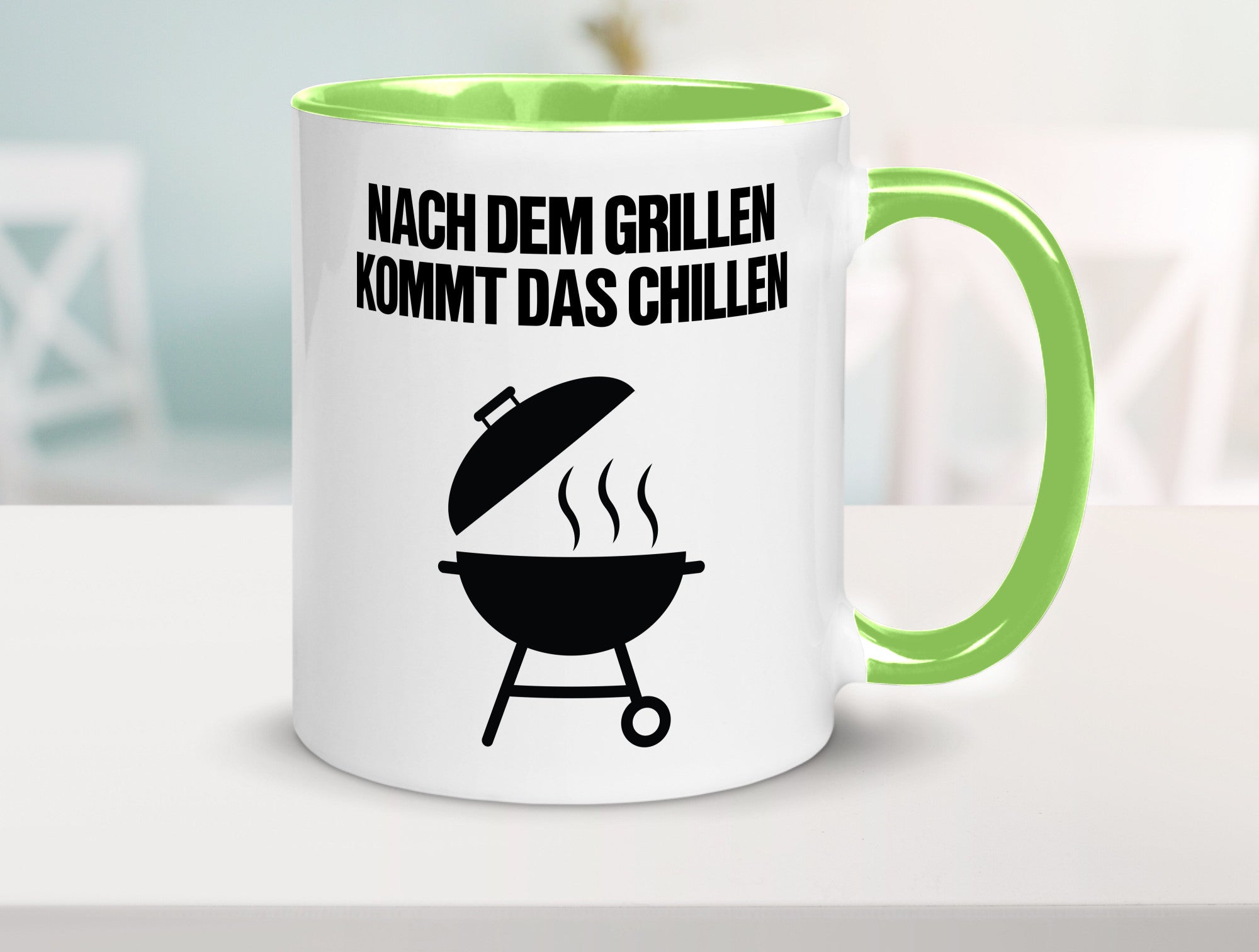 Nach dem Grillen kommt das Chillen | Grillmeister Party Geschenk Humor