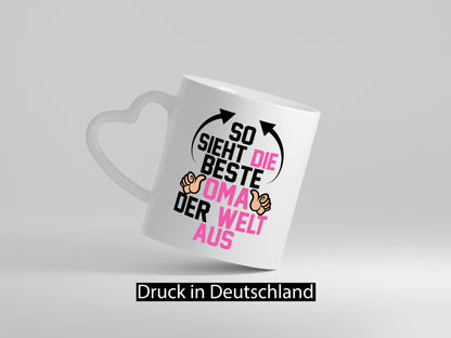 So sieht die Beste oma der Welt aus | Großmutter Humor Familie Geschenkidee